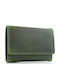 308 Large Leather Women's Wallet Classic Green