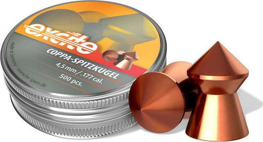 H&N Sport Excite Coppa Spitzkugel Pellets Luftgewehr 4.5mm 500pcs 500 Stück