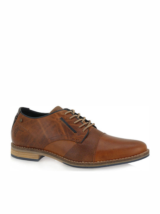 Bullboxer Δερμάτινα Ανδρικά Casual Παπούτσια Ταμπά