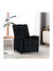 Fotoliu Relax cu Puf Întuneric 74x99x102cm