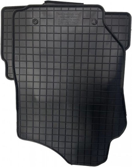 Cik Set of Front and Rear Mats 4pcs for Volkswagen T-Roc 2017 Black