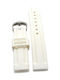 Tzevelion Rubber Strap White 22mm