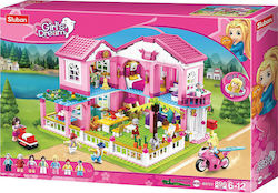 Sluban Building Block Villa for 6+ years 896pcs