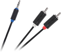 Cabletech 3,5mm Stecker-RCA-Stecker 3m DM-3952-3