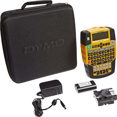 Dymo Rhino 4200 Kit Electronic Portable Label Maker Yellow