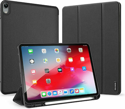Dux Ducis Domo Flip Cover Δερματίνης Μαύρο (iPad Air 2020/2022)