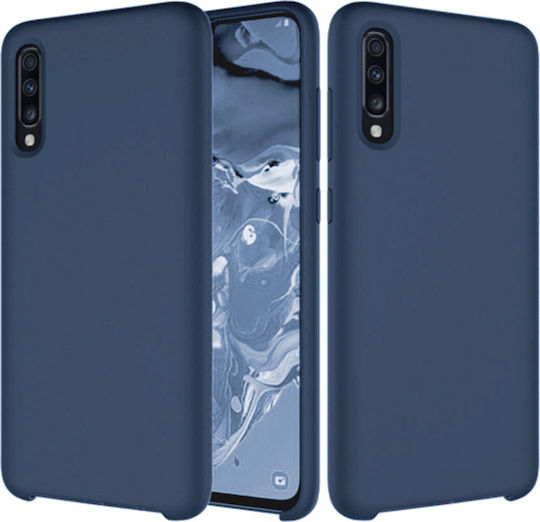Sonique Liquid Back Cover Σιλικόνης Μπλε (Galaxy A70)