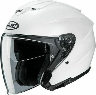 HJC i30 Solid Pearl White Motorradhelm Jet KR5183