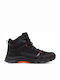 Hi-Tec Himba Mid AVSAW20-HT-01-Q3 Men's Waterproof Black Hiking Boots Black/Orange