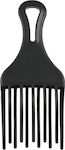 Assim Πιρούνα Comb Hair for Detangling Black