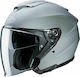 HJC i30 Baras Solid Grey Motorradhelm Jet KR5186