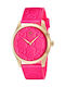 Gucci G-Timeless Women's Watch with Fuchsia Leather Strap