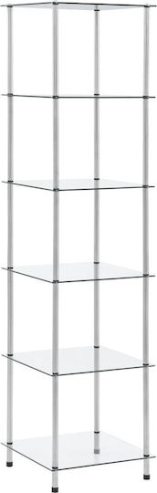 Βιβλιοθήκη Διαφανής 40x40x160εκ. Βιβλιοθήκη Διαφανής 40x40x160εκ.