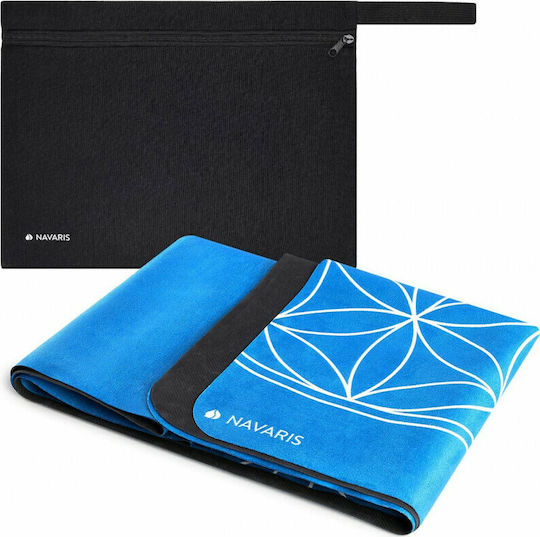Navaris Foldable Exercise Mat Blue (183x61x0.15cm)