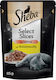 Sheba Select Slices Υγρή Τροφή για Ενήλικες Γάτες σε Φακελάκι με Κοτόπουλο 85gr