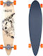 inSPORTline Worker Skully Complete Longboard 8.66" Brown