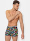 John Frank Robots Men's Boxer Multicolour with Patterns