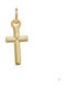 Senza Women's Cross from Gold Plated Silver