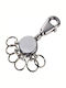 Troika Keychain Metallic Black