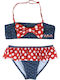 Cerda Denim Miinie Kids Swimwear Bikini Navy Blue