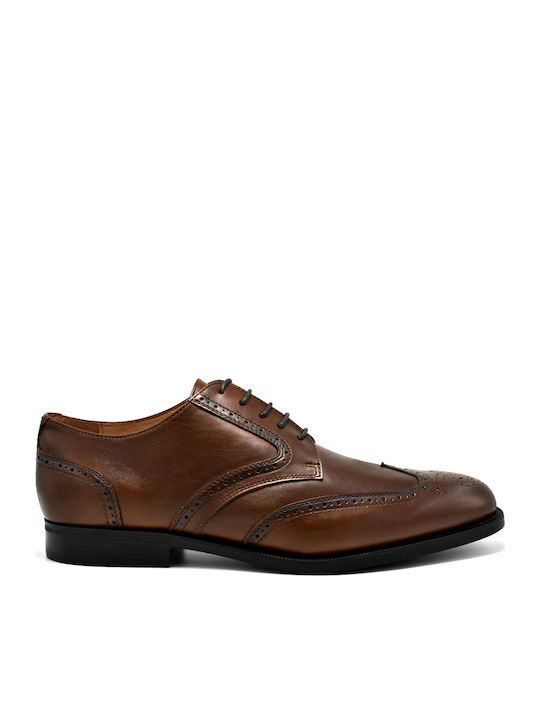 Stonefly Berry II Men's Leather Oxfords Tabac Brown
