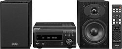 Denon Ηχοσύστημα 2.0 D-M41DAB 60W με CD / Digital Media Player και Bluetooth Μαύρο
