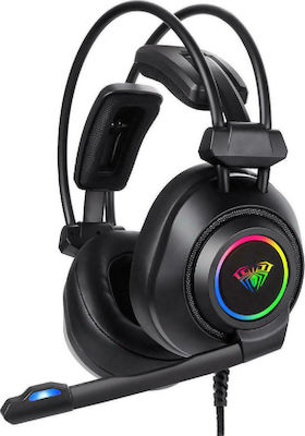 Aula Mountain S600 Over Ear Gaming Headset with Connection USB