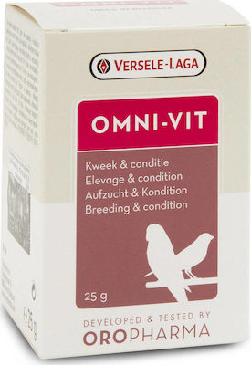 Versele Laga Oropharma Omni-Vit Food Supplement for Birds Breeding & Condition 25gr 25gr