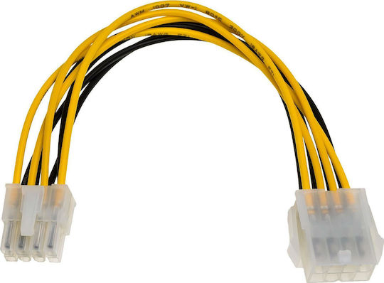 Akyga EPS cu 8 pini - EPS cu 8 pini Cablu 0.2m Multicolor (AK-CA-08)