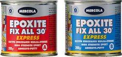 Mercola Epoxite Fix All 30" Metal Glue 2-Component Gray 400gr