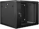 Lanberg Επιτοίχια Καμπίνα Rack 9U 60x55x51.23cm Μαύρο WF01-6609-10B
