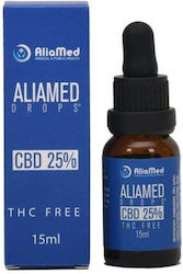 AliaMed Έλαιο Κάνναβης σε Σταγόνες με 25% CBD 15ml