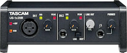 Tascam Εξωτερική Επαγγελματική Κάρτα Ήχου US-1x2HR Συνδεσιμότητα USB