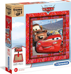 Παιδικό Puzzle Disney Cars και Κορνίζα 60pcs για 6+ Ετών Clementoni