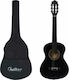 vidaXL Klassisch Gitarre 1/2 für Kinder mit Tasche Schwarz