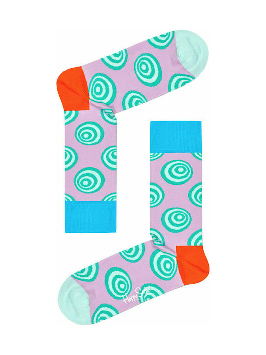 Happy Socks Unisex Κάλτσες με Σχέδια Πολύχρωμες