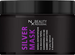 NX Beauty Professional Silver Mask Hair Mask Color Protection 500ml