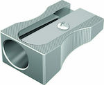 ErichKrause Ferro Metallic Pencil Sharpener Gray Ασημί