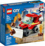 Lego Orașul Fire Hazard Truck pentru 5+ ani