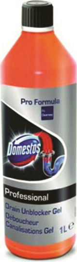 Domestos Επαγγελματικό Drain Unblocker Gel Απόφραξης 1lt