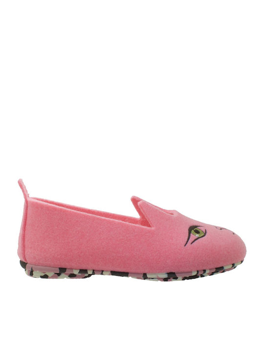 Emanuele 3558 Closed-Back Women's Slippers In Pink Colour