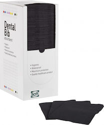 Soft Care Орална кърпа Черен 1ply + 1ply без ди...
