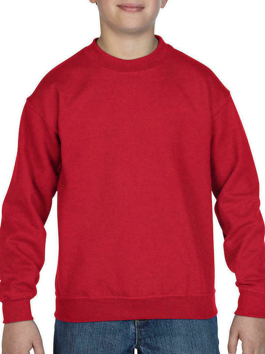 Gildan Kids Sweatshirt Red