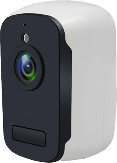 Anga AQ-8105ISW IP Κάμερα Παρακολούθησης Wi-Fi Full HD 1080p Αδιάβροχη Μπαταρίας με Αμφίδρομη Επικοινωνία και Φακό 3.6mm με Solar Panel