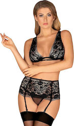 Obsessive Figurea Seturi de lenjerie sexy Set seducător Black 150458