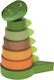 Egmont Stacking Toy Pyramid Arthur made of Wood for 18++ Months
