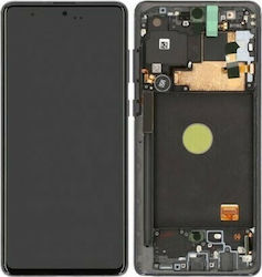 Samsung Οθόνη με Πλαίσιο για Galaxy Note 10 Lite (Μαύρο)