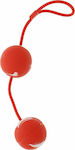 Seven Creations Marbilized Duo Balls Red