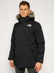 The North Face Zaneck Men's Winter Parka Jacket Waterproof and Windproof Black