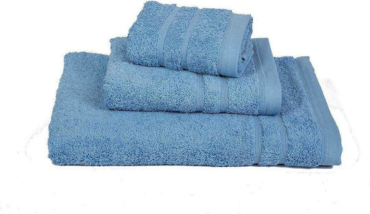 Le Blanc Handtuch 30x50εκ. Turquoise Himmel Gewicht 500gr/m²